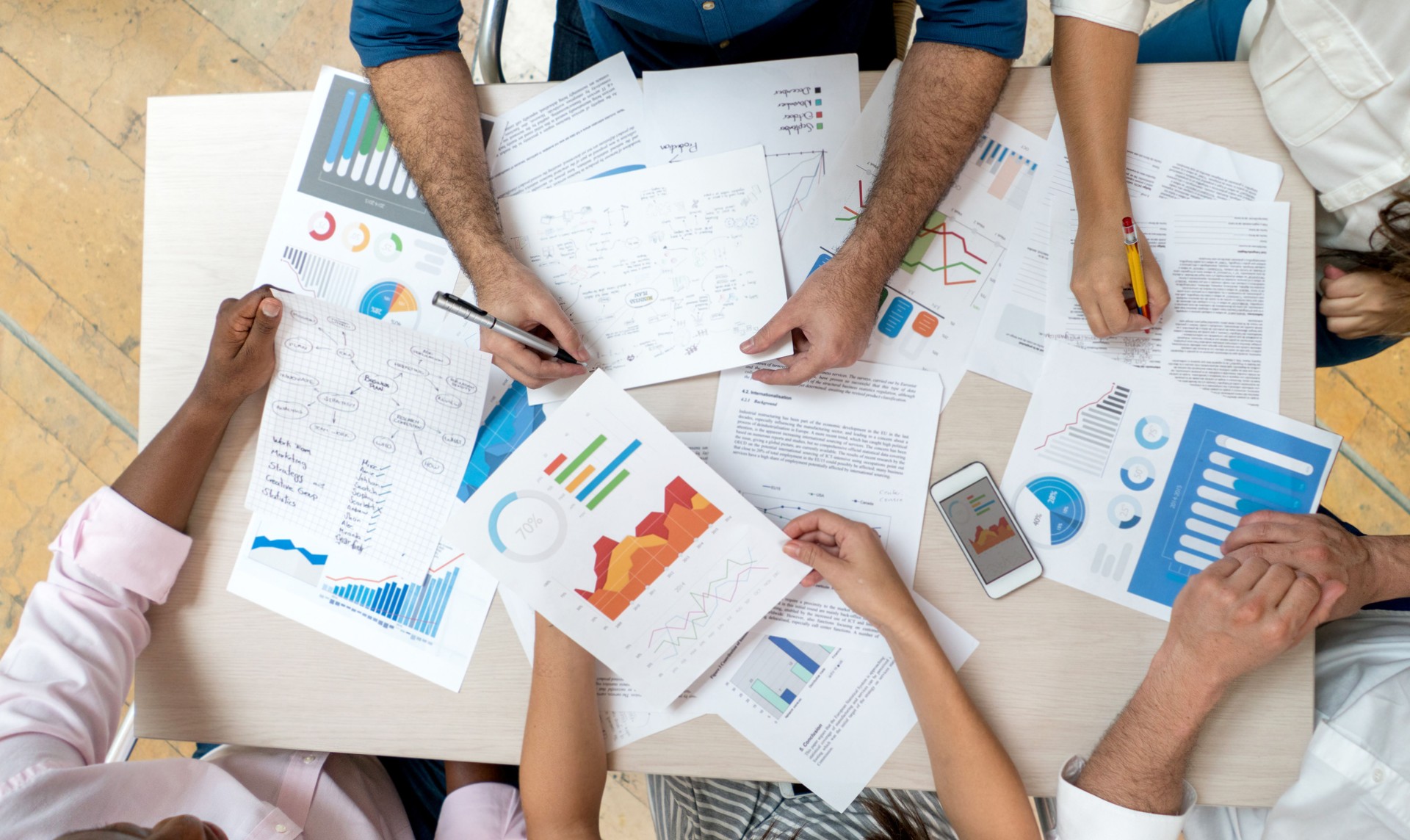 Incontro di lavoro in ufficio